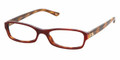 Ralph Lauren RL6036 Eyeglasses 5209 Bordeaux-Pink-Havana (5116)