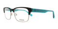 Guess GU1894 Eyeglasses 098 Havana/Dark Green Blue 53-18-140