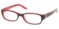 Ralph Lauren RL6058 Eyeglasses 5255 Top Havana / Red (5316)