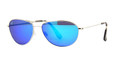 Maui Jim BABY BEACH Sunglasses (B245-17) Silver 56-18-120