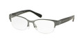 Michael Kors MK 7006 Eyeglasses 1075 Satin Gunmetal/Black Glitter 52-16-135