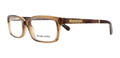 Michael Kors MK 8006 Eyeglasses 3011 Brown Snake 52-16-140