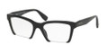 Miu Miu MU 04NV Eyeglasses UFX1O1 Black 52-20-140