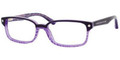 Marc by Marc Jacobs MMJ 489 Eyeglasses 0QI9 Violet Lilac Striped (5216)