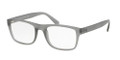 Polo PH2161 Eyeglasses 5111 Matte Gray Transparent 55-19-145
