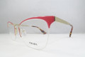 Prada PR 65QV Eyeglasses PDN1O1 Fuxia/Pale Gold 53-17-140