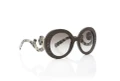 Prada PR 27RS Sunglasses UBT0A7 Ebony Malabar 55-22-135