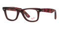 Ray Ban RX5121F Eyeglasses 5628 Opal Brown 50-22-150