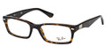 Ray Ban RX5206 Eyeglasses 2012 Dark Havana 52-18-140