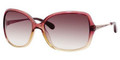 MARC BY MARC JACOBS MMJ 218/S Sunglasses 0YQZ Burg Beige Red 59-16-125