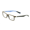 Ray Ban RX 8901 Eyeglasses 5612 Top Brown On Shiny Brown 53-17-145