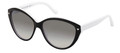 Marc by Marc Jacobs MMJ 289/S Sunglasses 07U3EU Blk Wht (5814)