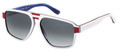 MARC BY MARC JACOBS MMJ 294/S Sunglasses 07V7 Wht Red Blue 58-13-140