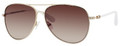 MARC BY MARC JACOBS MMJ 299/S Sunglasses 0DLA Gold Wht 59-12-135