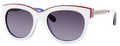 MARC BY MARC JACOBS MMJ 305/S Sunglasses 083V Wht Red Blue 52-19-135