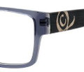 Alexander McQueen 4153 Eyeglasses 0IR1 Grey-Dark Grey