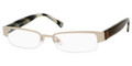 Alexander McQueen 4159 Eyeglasses 0R2E Gold-Olive Horn