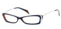 Alexander McQueen 4163 Eyeglasses 0W0C Blue Wht