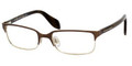Alexander McQueen 4177 Eyeglasses 0N1X Br Gold-Horn