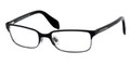 Alexander McQueen 4177 Eyeglasses 0N8B Shiny Blk Ruthenim