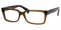 Alexander McQueen 4182 Eyeglasses 0WCG Br-Dark Havana