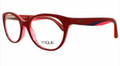 Vogue VO 2962 Eyeglasses 2313 Fuchsia/Violet/Pink Transparent 53-17-135