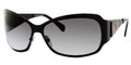 Alexander McQueen 4125 Sunglasses 006N1 Shiny Blk
