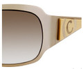 Alexander McQueen 4125 Sunglasses 0CGSQX Light Gold Semi Matte