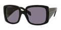 Alexander McQueen 4154 Sunglasses 03B6BN Blk Matte