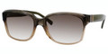 Alexander McQueen 4168 Sunglasses 0GKWJS Br Gray Grn
