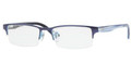Ray Ban RX6196 Eyeglasses 2653 Top Blue On Covering A 50mm