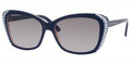 Alexander McQueen 4178 Sunglasses 0W0AEU Blue Wht Orange