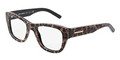 Dolce & Gabbana DG 3124 Eyeglasses 1995 Brown Patterned 48mm
