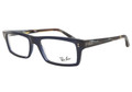 Ray Ban RB 5236 Eyeglasses 5056  Blue Striped Grey Blue Beige 53mm