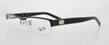 RAY BAN Eyeglasses RX6182 2502 Black Gunmetal 51MM