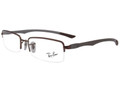 Ray Ban RX8407 Eyeglasses 2690 Brown 52mm