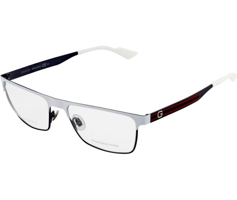 White cheap gucci eyeglasses