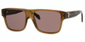 Alexander McQueen 4180 Sunglasses 0WCYSB Br Horn