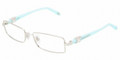 Tiffany Eyeglasses TF 1025  6001  Silver Blue 54mm
