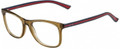 GUCCI 1056 Eyeglasses 0WA Transparent Brown 51mm
