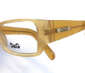 D&G Eyeglasses DD 1150 652 Brown Transparent 51mm