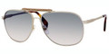 Alexander McQueen 4188 Sunglasses 0CGSIE Light Gold Semi Matte