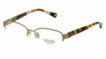 COACH Eyeglasses HC 5004 9026  Taupe/Tortoise 51mm