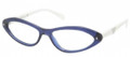Prada PR08OV Eyeglasses OAX1O1 Clear Blue/White 57mm