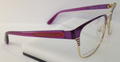 MARC BY MARC JACOBS MMJ 590 Eyeglasses 06LJ Purple/Gold 52mm