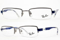 Ray Ban RX6156 Eyeglasses 2627 Silver/Blue 50mm