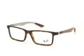 Ray Ban RX 8901F Eyeglasses 5261 Gloss Havana 57-17-145