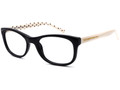KATE SPADE Eyeglasses LETTIE BY15 Black/White 51MM