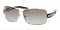 PRADA Sunglasses PR54IS 1BC3M1 Silver 64MM	