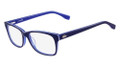 LACOSTE Eyeglasses L2724 421 Blue/White 52MM	